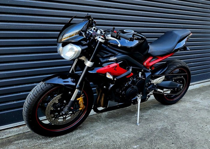 2012 Triumph Street Triple 675 Street Triple Black