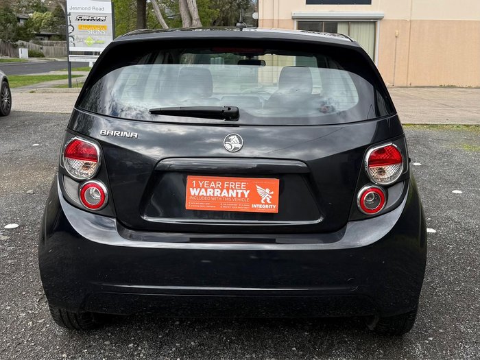 2011 Holden Barina TM Carbon Flash