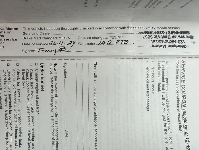 2011 Holden Barina TM Carbon Flash