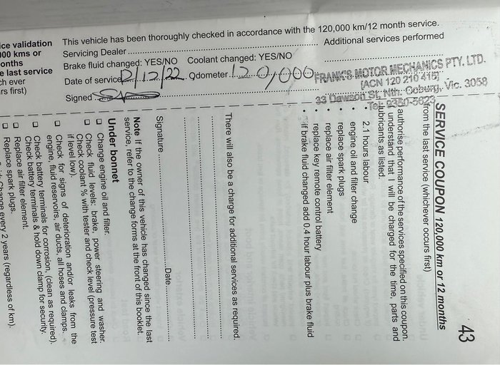 2011 Holden Barina TM Carbon Flash