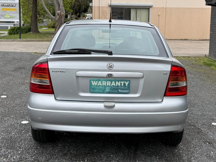 2002 Holden Astra CD TS Silver