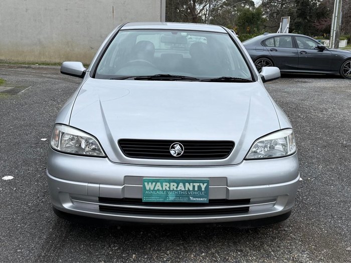2002 Holden Astra CD TS Silver
