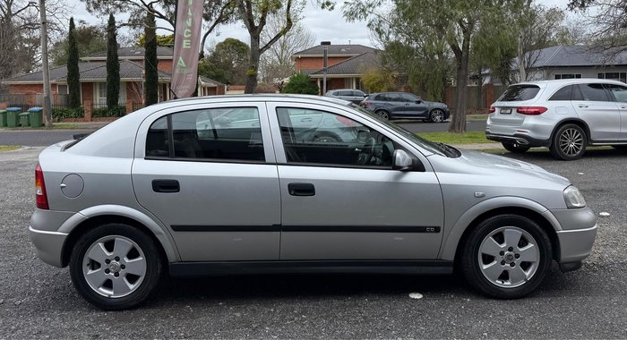 2002 Holden Astra CD TS Silver