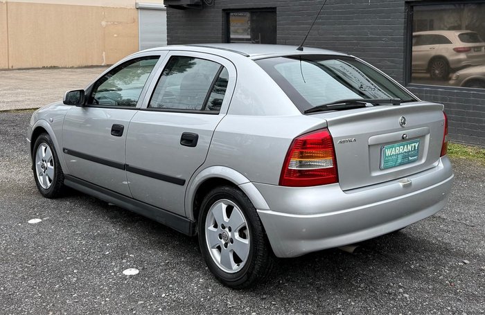 2002 Holden Astra CD TS Silver