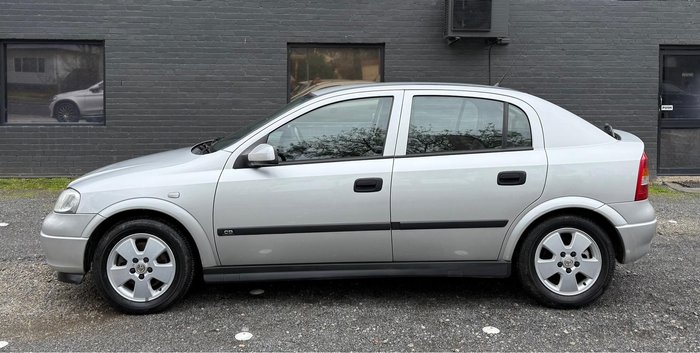 2002 Holden Astra CD TS Silver