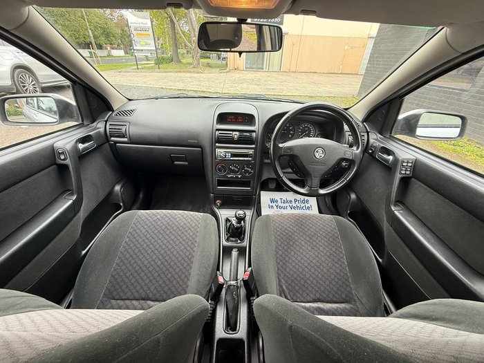 2002 Holden Astra CD TS Silver