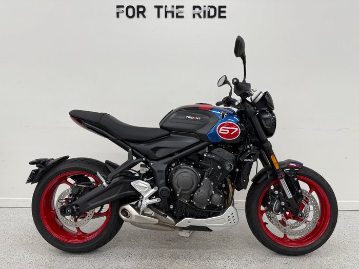 2026 Triumph 2026 Triumph 660CC Trident Triple Tribute FP BLUE/BLACK