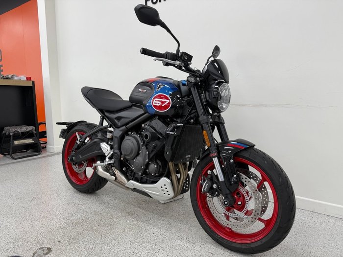 2026 Triumph 2026 Triumph 660CC Trident Triple Tribute FP BLUE/BLACK