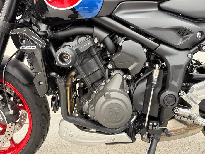 2026 Triumph 2026 Triumph 660CC Trident Triple Tribute FP BLUE/BLACK