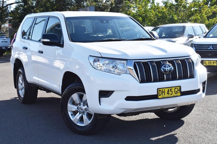2023 Toyota Landcruiser Prado GX GDJ150R 4X4 Dual Range White