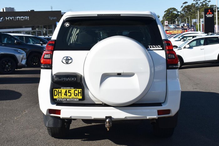 2023 Toyota Landcruiser Prado GX GDJ150R 4X4 Dual Range White