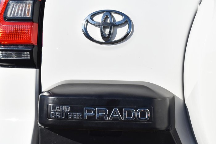 2023 Toyota Landcruiser Prado GX GDJ150R 4X4 Dual Range White
