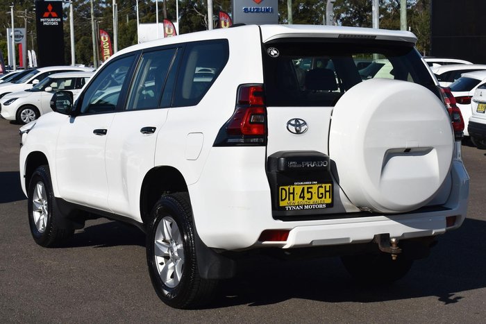 2023 Toyota Landcruiser Prado GX GDJ150R 4X4 Dual Range White