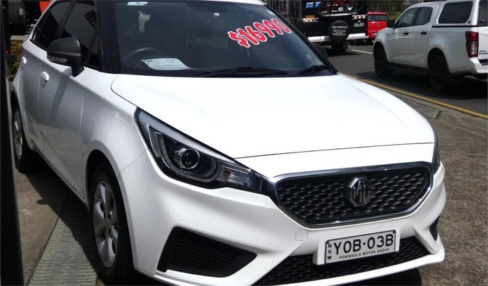 2023 MG MG3 Core MY23 Dover White