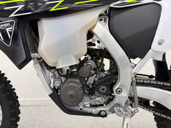 2026 Triumph 2026 Triumph 450CC TF 450-E Motocross BLACK/WHITE