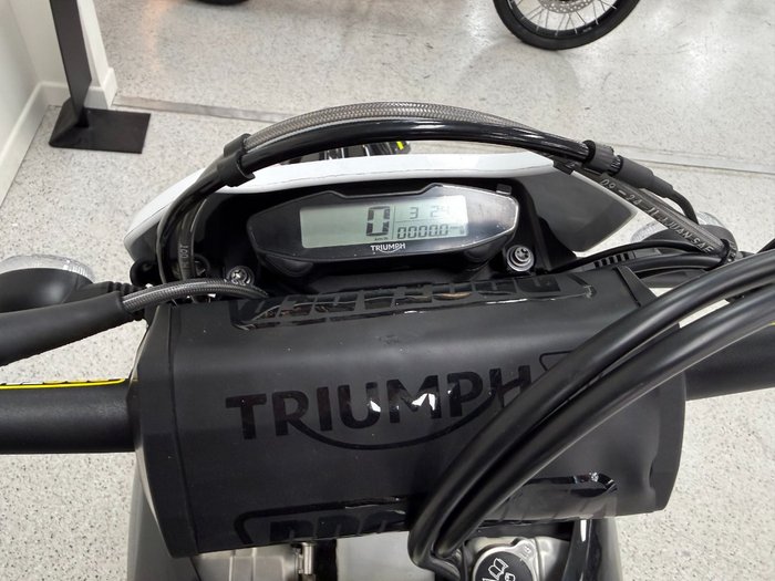 2026 Triumph 2026 Triumph 450CC TF 450-E Motocross BLACK/WHITE
