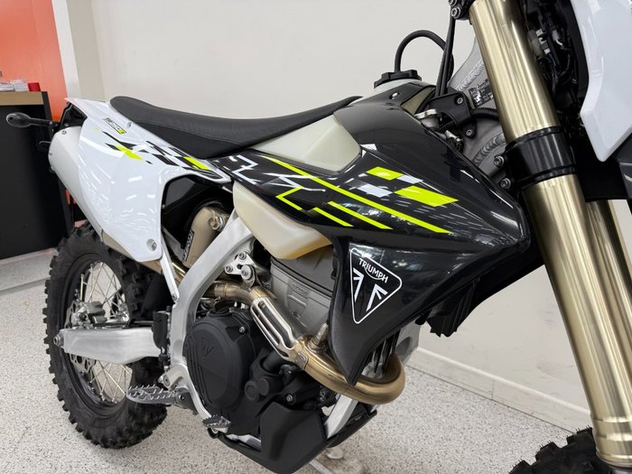 2026 Triumph 2026 Triumph 250CC TF 250-E Motocross BLACK/WHIT