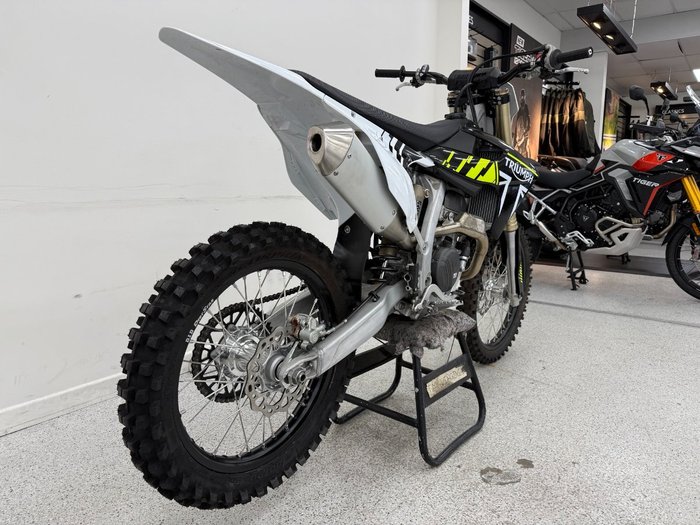 2024 Triumph TF 250-X BLACK/WHIT