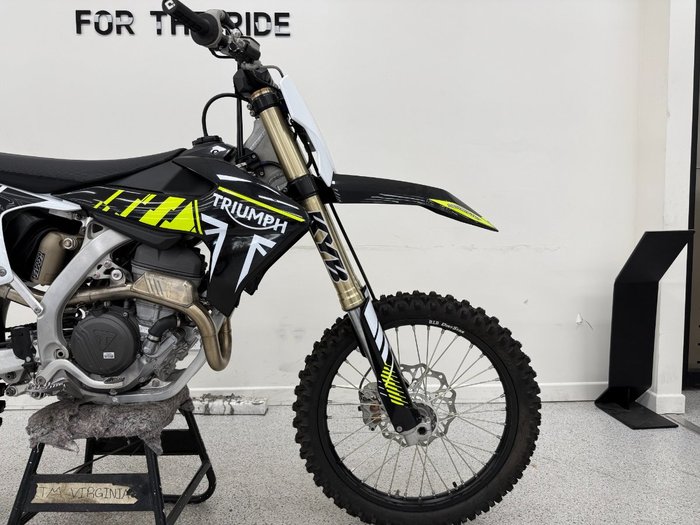 2024 Triumph TF 250-X BLACK/WHIT