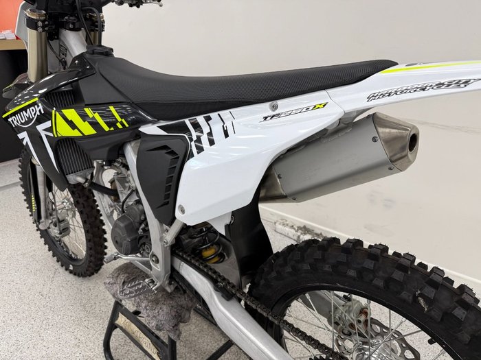 2024 Triumph TF 250-X BLACK/WHIT