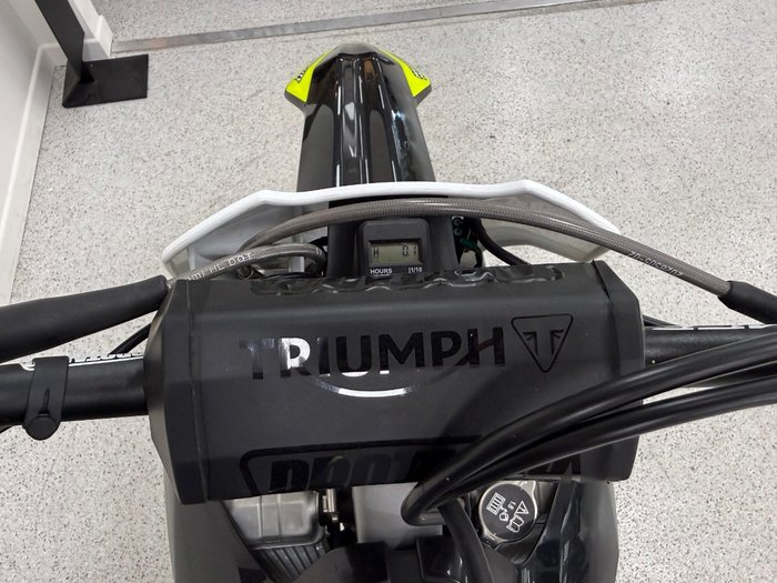 2024 Triumph TF 250-X BLACK/WHIT