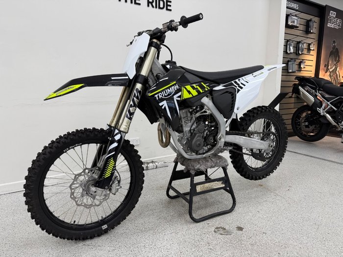 2024 Triumph TF 250-X BLACK/WHIT