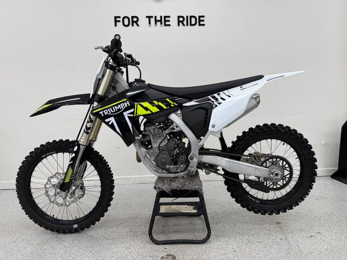 2024 Triumph TF 250-X BLACK/WHIT