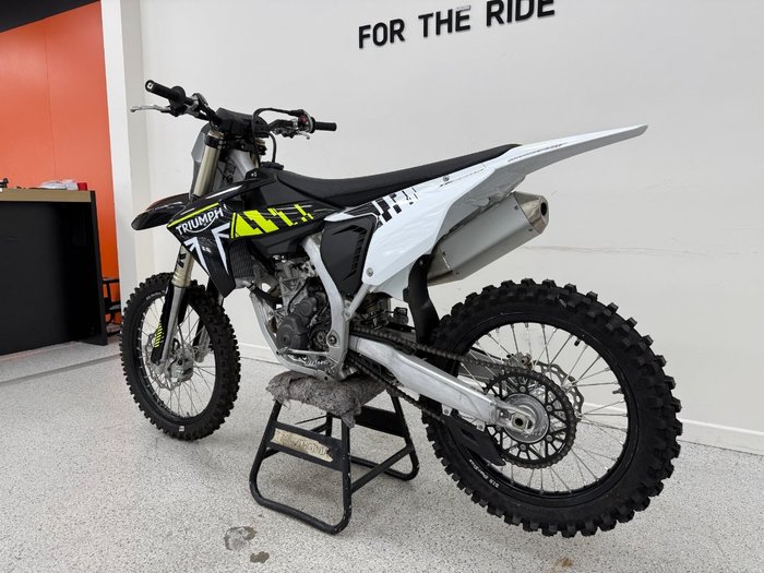 2024 Triumph TF 250-X BLACK/WHIT