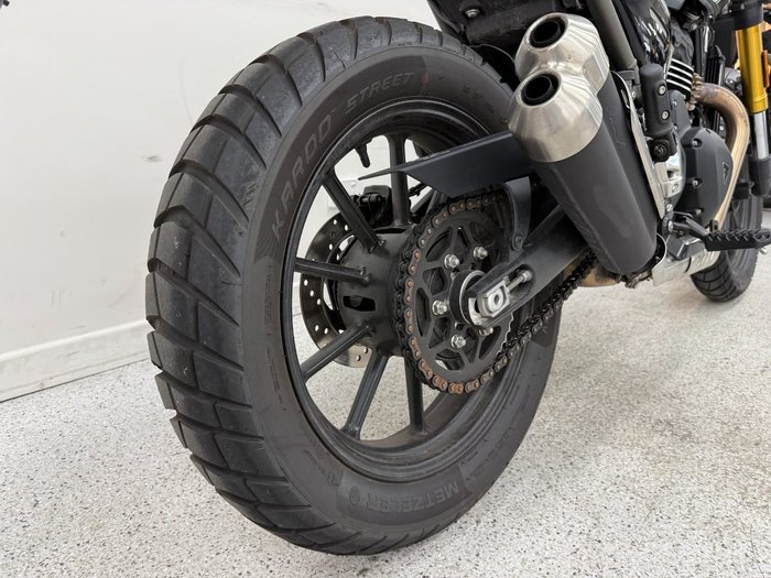 2025 Triumph 2025 Triumph 400CC SCRAMBLER 400 WHITE/GREEN