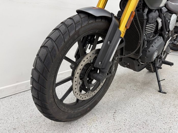 2025 Triumph 2025 Triumph 400CC SCRAMBLER 400 WHITE/GREEN