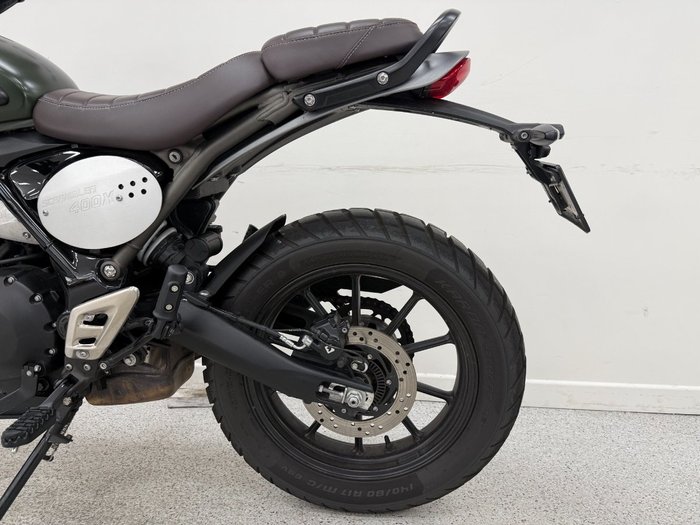 2025 Triumph 2025 Triumph 400CC SCRAMBLER 400 WHITE/GREEN