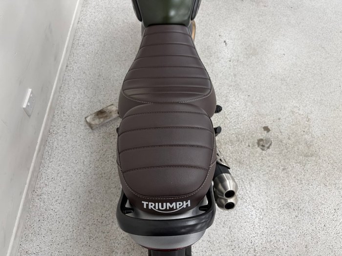 2025 Triumph 2025 Triumph 400CC SCRAMBLER 400 WHITE/GREEN