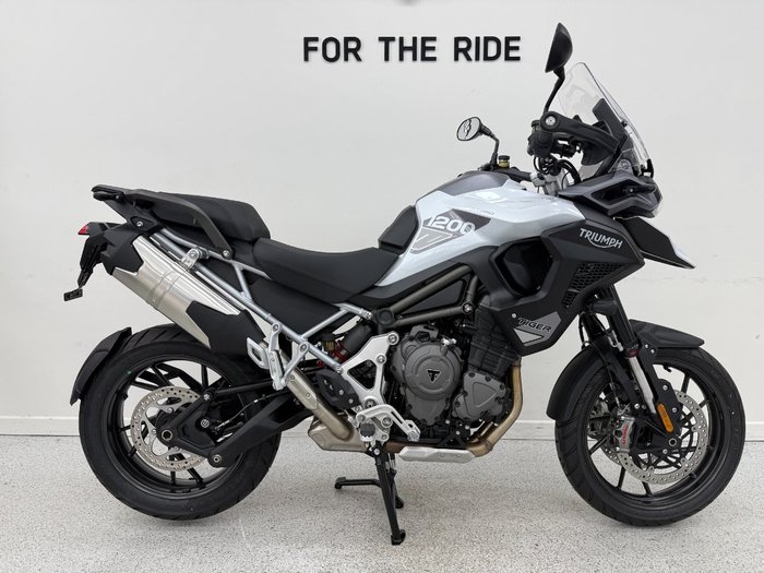 2026 Triumph TIGER 1200 GT PRO SNOWDONIA WHITE