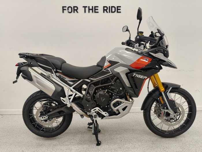 2025 Triumph TIGER 900 RALLY PRO Ash Grey / Intense Orange