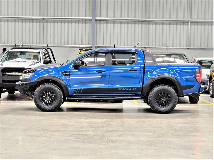 2021 Ford Ranger XL Hi-Rider PX MkIII MY21.25 4x2 Lightning Blue