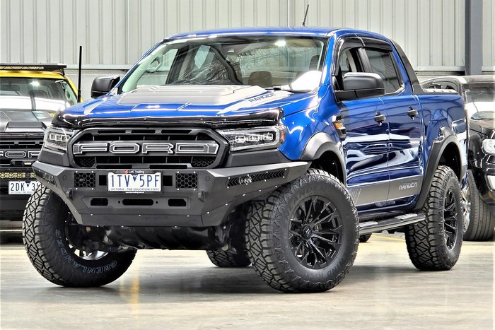 2021 Ford Ranger XL Hi-Rider PX MkIII MY21.25 4x2 Lightning Blue