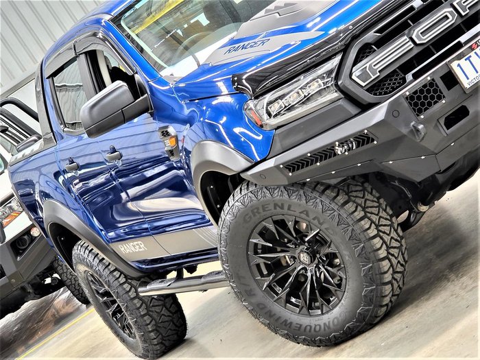 2021 Ford Ranger XL Hi-Rider PX MkIII MY21.25 4x2 Lightning Blue