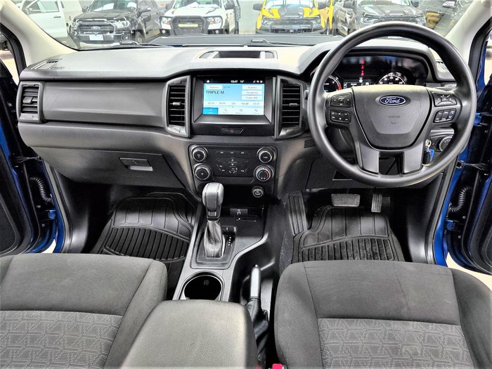 2021 Ford Ranger XL Hi-Rider PX MkIII MY21.25 4x2 Lightning Blue