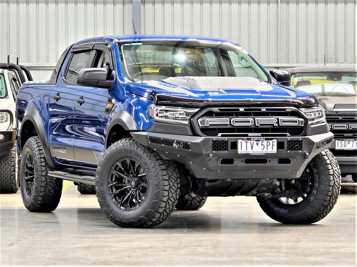 2021 Ford Ranger XL Hi-Rider PX MkIII MY21.25 4x2 Lightning Blue