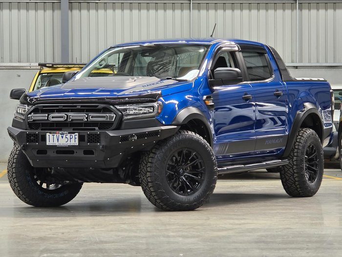 2021 Ford Ranger XL Hi-Rider PX MkIII MY21.25 4x2 Lightning Blue