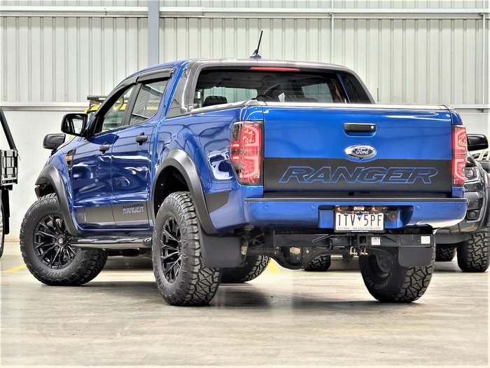 2021 Ford Ranger XL Hi-Rider PX MkIII MY21.25 4x2 Lightning Blue