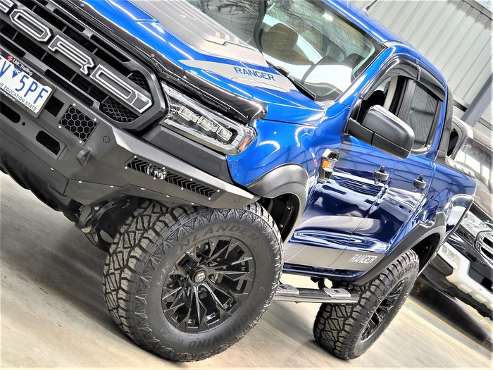 2021 Ford Ranger XL Hi-Rider PX MkIII MY21.25 4x2 Lightning Blue