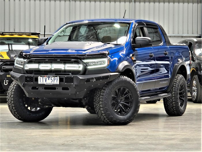 2021 Ford Ranger XL Hi-Rider PX MkIII MY21.25 4x2 Lightning Blue