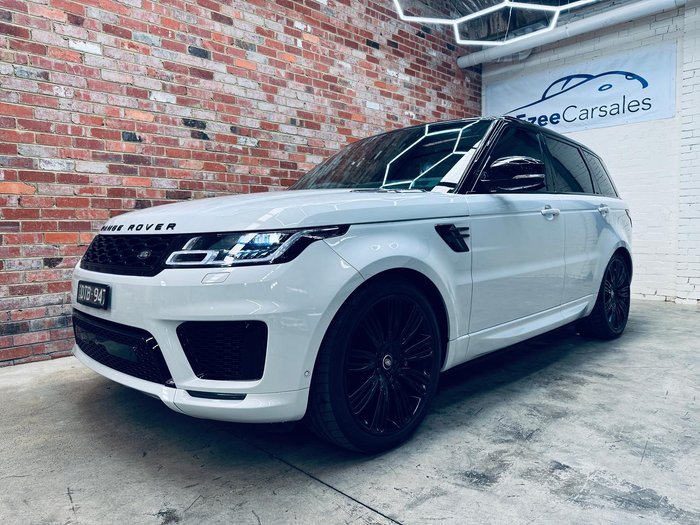 2018 Land Rover Range Rover Sport SDV8 HSE Dynamic L494 MY19.5 4X4 Dual Range White