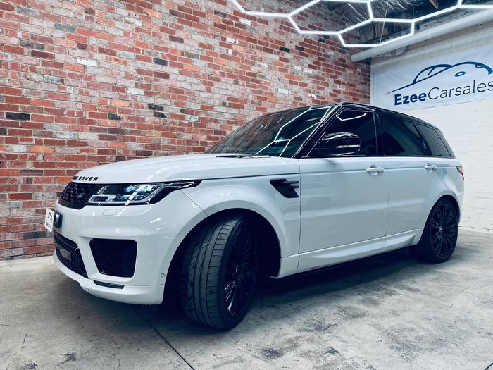 2018 Land Rover Range Rover Sport SDV8 HSE Dynamic L494 MY19.5 4X4 Dual Range White