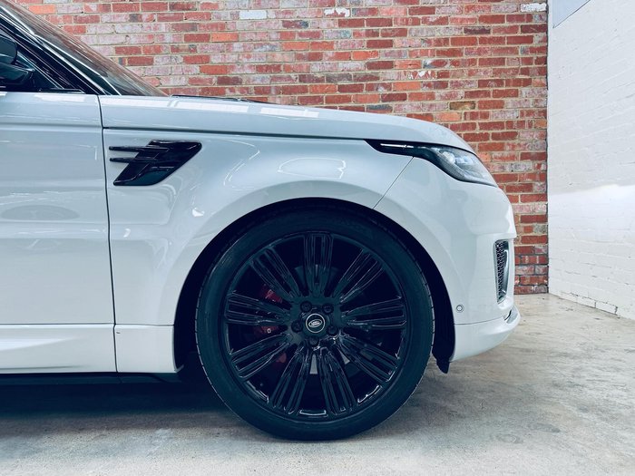 2018 Land Rover Range Rover Sport SDV8 HSE Dynamic L494 MY19.5 4X4 Dual Range White
