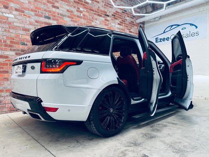 2018 Land Rover Range Rover Sport SDV8 HSE Dynamic L494 MY19.5 4X4 Dual Range White