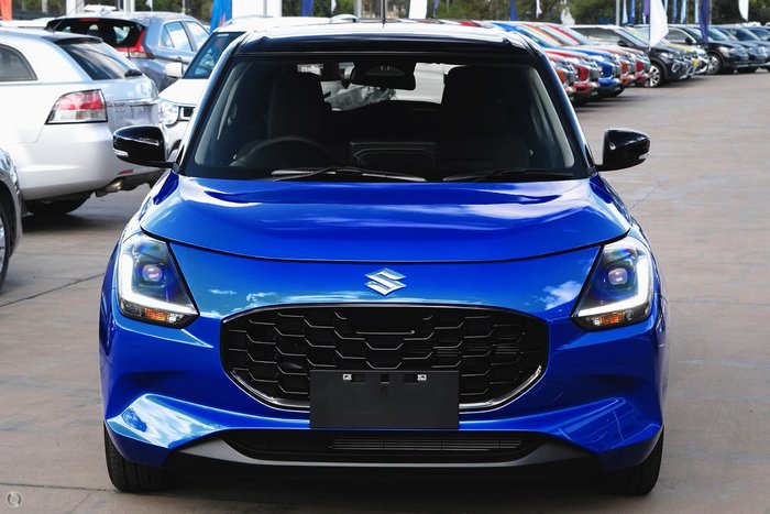 2025 Suzuki Swift Hybrid GLX UZ Frontier Blue Pearl with Black Roof