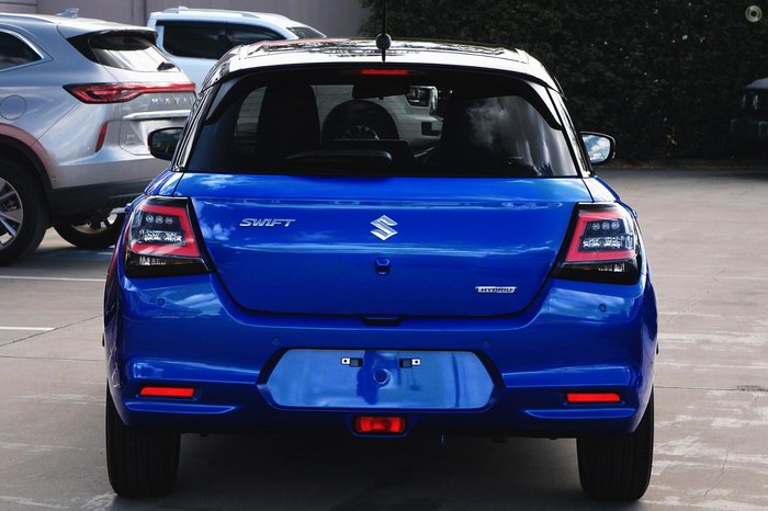 2025 Suzuki Swift Hybrid GLX UZ Frontier Blue Pearl with Black Roof