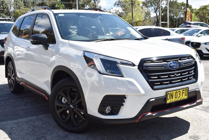 2024 Subaru Forester 2.5i Sport S5 MY24 AWD Crystal White